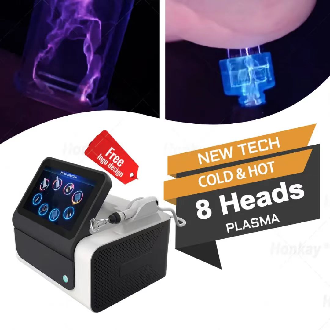 Newest Technology Fusion Plasma Cold Hyper Cold Jet Scalp Diamond Stamp Jet Ozone-Jet Plasma Machine Wrinkle Removal Plasma Skin Tightening Machine
