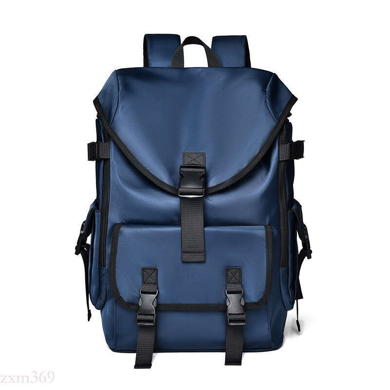 New Men's Large Capacity Expandable School Fashion Business Laptop Bag Simple Double Shoulder Commuter Backpack