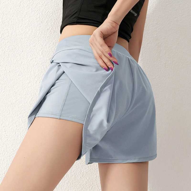 Sports Shorts Women Summer Quick-drying Running Basketball Fitness Pants Anti-exposure Three-point Pants High-waist Yoga Pants XJ250724