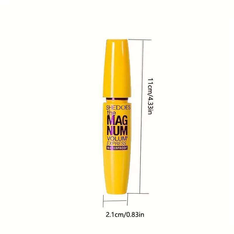Waterproof Slender Black, Curly, Thick, Natural, Easy to Apply, Long-Lasting, Yellow and Fat Eye Black X250724