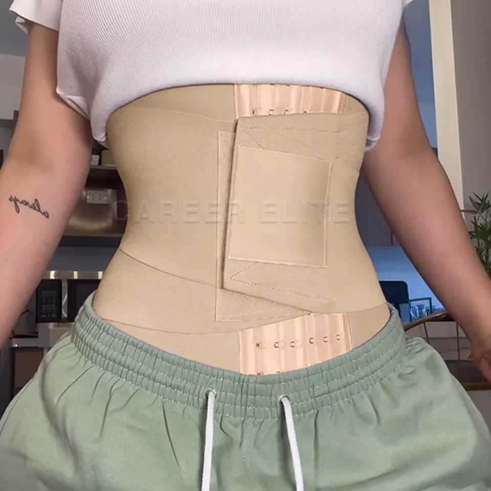 Women Binders Waist Corset Body Shaper Slimming Hourglass Waist Belt Tummy Control Daily Flat Belly Postpartum Girdle W250724
