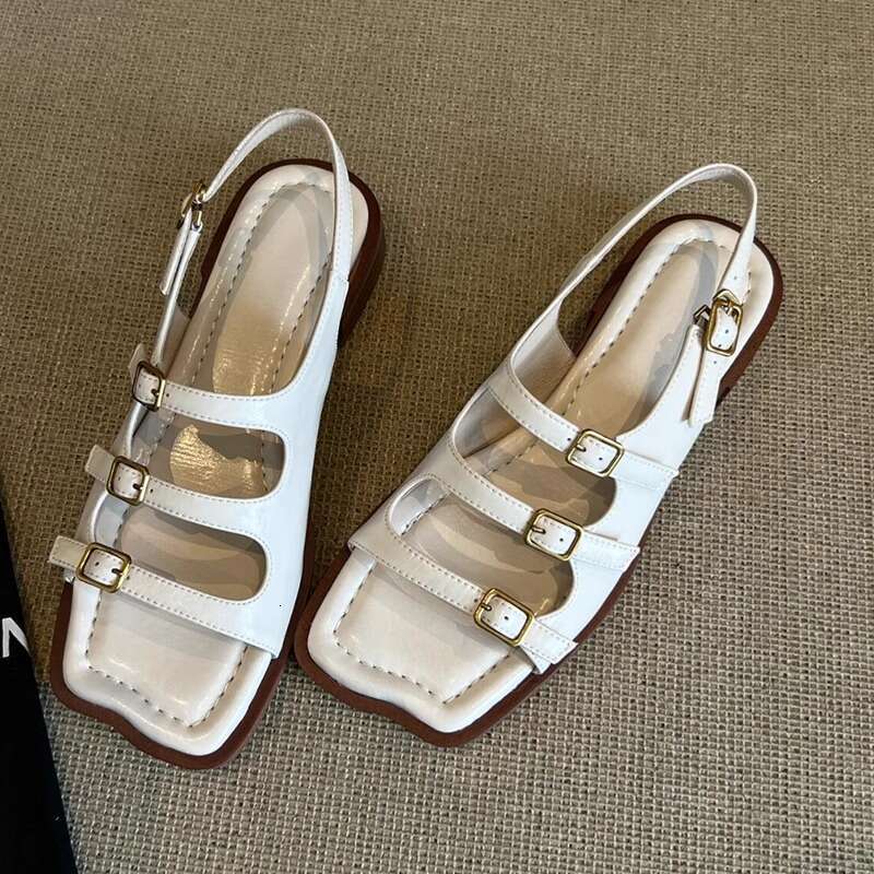 Heel Sandals Sandals Shoes Women Heels New Fashion Belt Strap Sandals For Women Comfortable Stylish Roman Vacation Beach Shoes