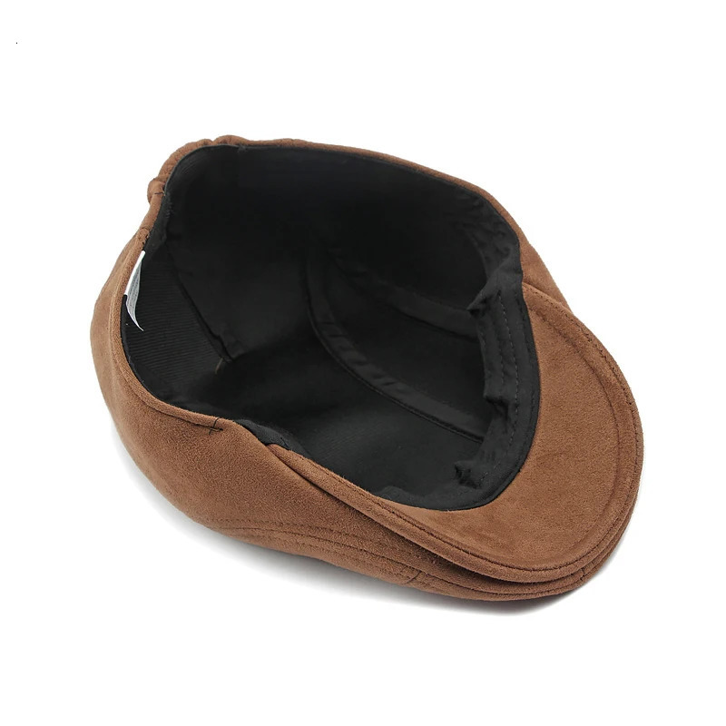 Fashion Berets Men Women Spring Autumn Suede Hats Herringbone Flat Cap Classical Artist Painter Hat Male Female Beret Cap Gorras 250723