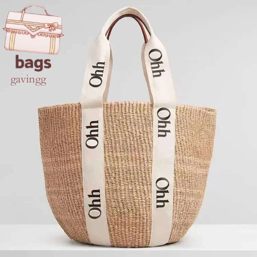 Chlo Bag Designer Tote Bag Classic Womens Crossbody Bag Fashion Beach Bag Big Capacity Shopping Handbags Canvas Straw Travel Cross Body Bags Shoulder Purses 0Ba