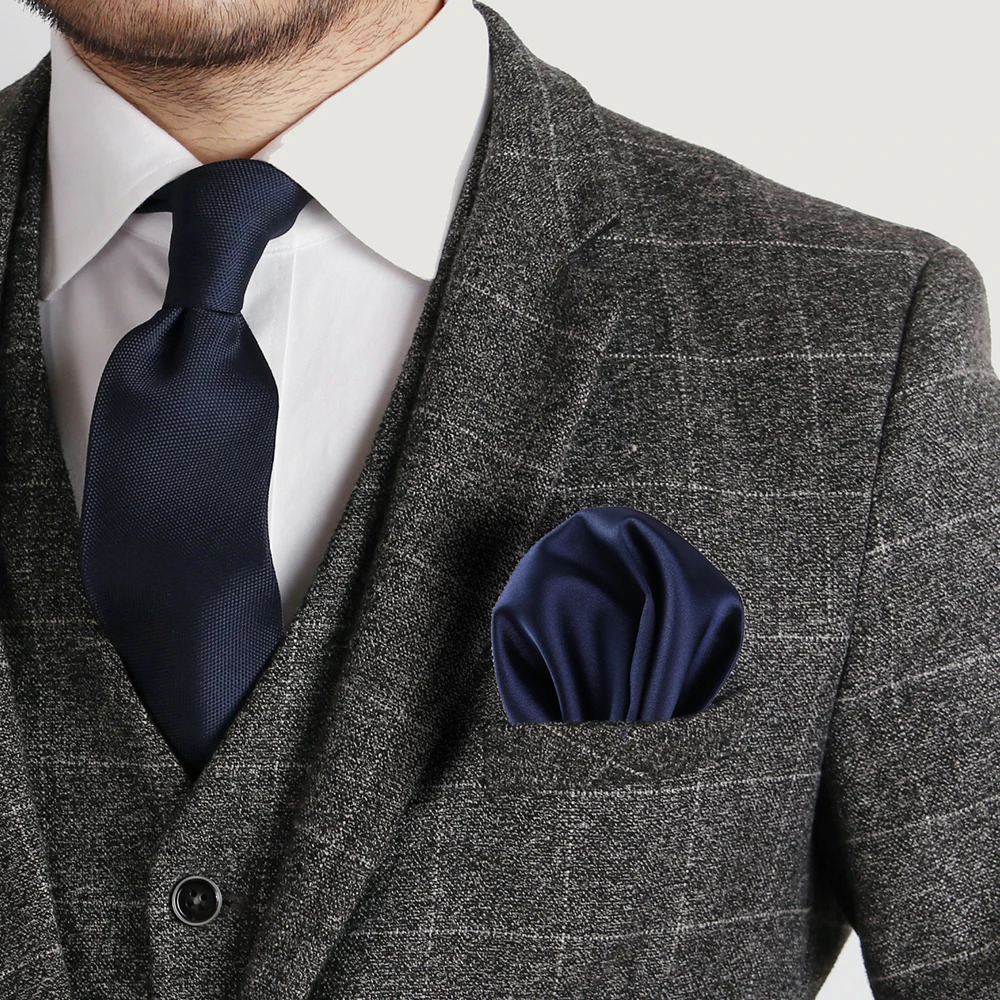 Tailor Smith 30x30cm Solid Colors Hankerchief Pocket Squares 31Colors Mens Hankies Chest Towel 250704