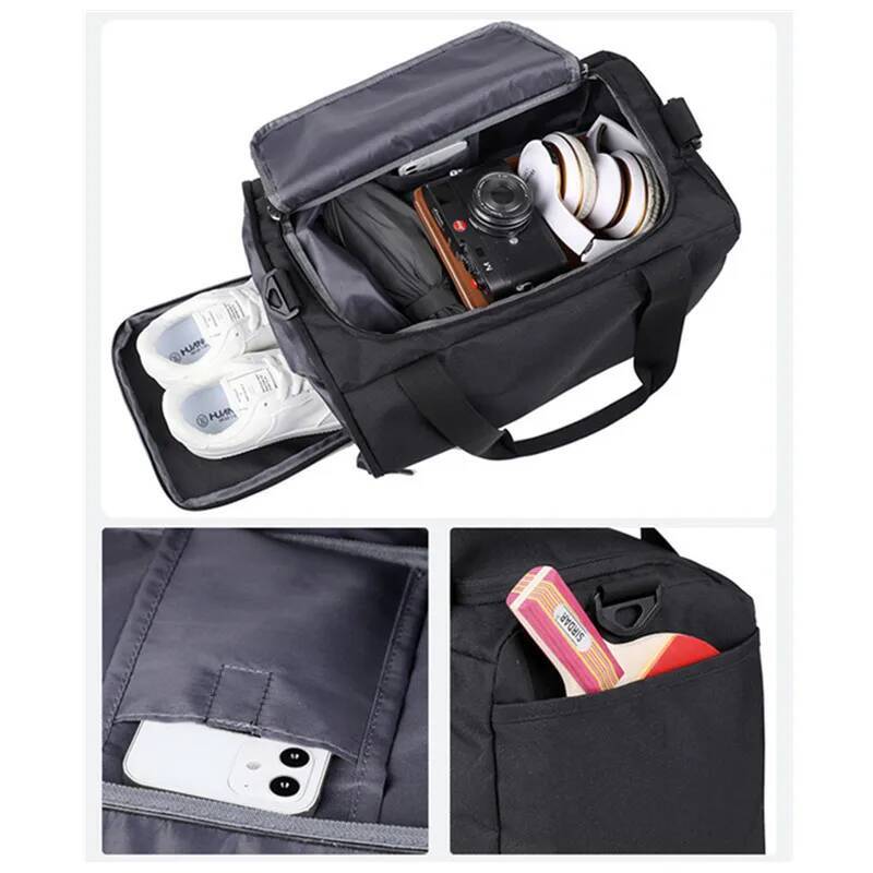 Men's Sports Bags Female Shoe Pocket Travel Lage Handbag Weekend Ladies Free Shipping Male Shoulder Bolsas For Women's Gym high-quality