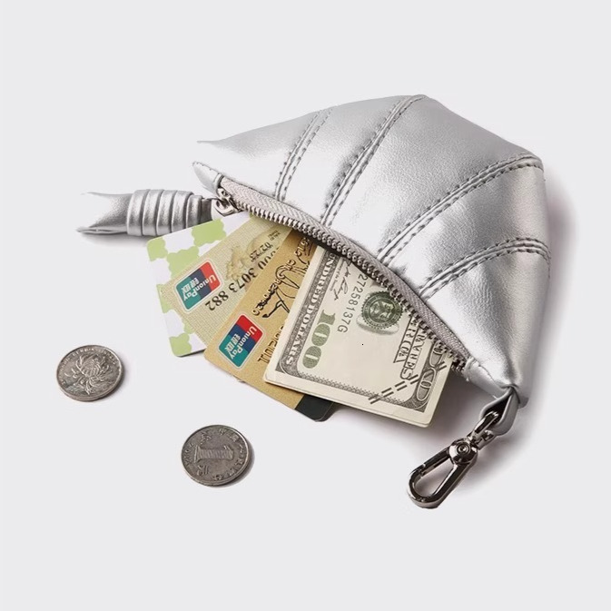 Retro Exquisite Hand-held Hanging Rope Women's Coin Wallet Free Shipping Designer Luxury Niche Mini Croissant Casual Key Bag Handbag