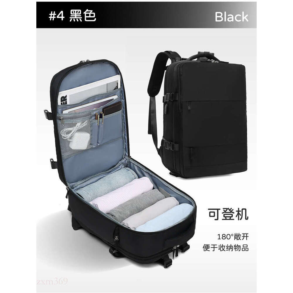 Unisex Casual Travel Boarding Luggage Bag Large Capacity Dry Wet Separation Computer Backpack