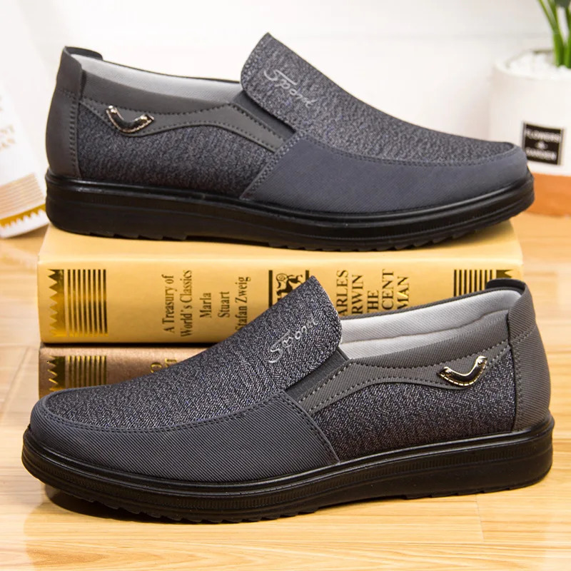 Shoes Men Canvas Summer Classic Loafers Men Casual Shoes Breathable Walking Flat Men Shoes Zapatos Sneakers Plus Size 250716