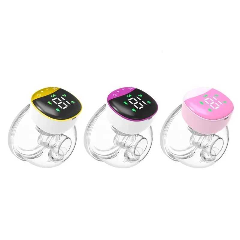 Wearable Electric Breast Pump Portable Handsfree BPA Free Anti-back Flow Easy Clean Operate LED Display Breast Milk Extractor X250724