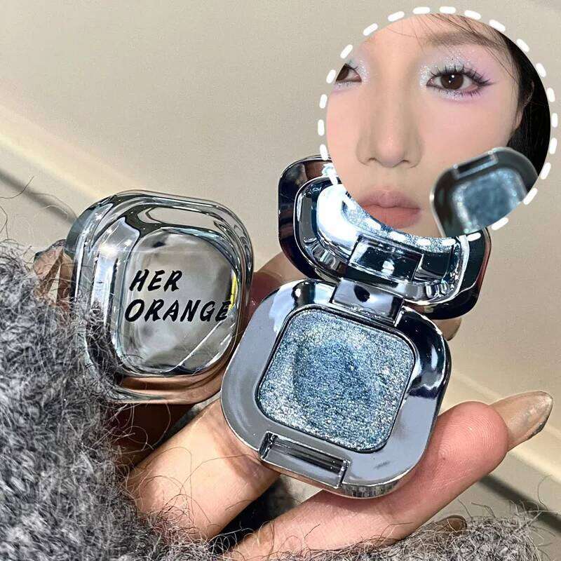 Square Dia Ice ple Pearlescent Eyeshadow Palette Makeup High Gloss Sparkling Shiny Single Eye Shadow Brightening Silkworm X250723 X25