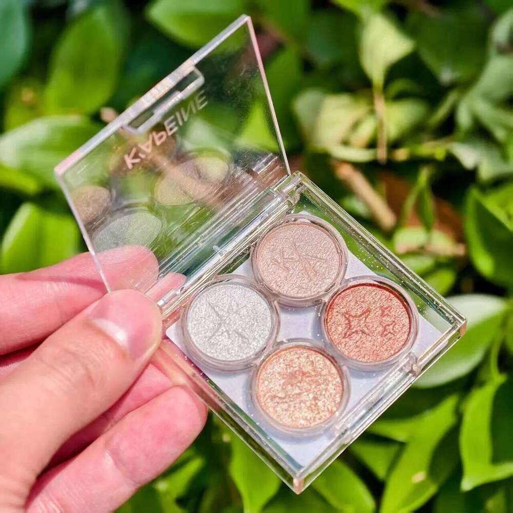 Pearlescent Glitter Eyeshadow Palette Highlighter Dia Sequins Lying Silkworm Shiny Eye Shadow Waterproof Lasting Eyes Makeup X250723
