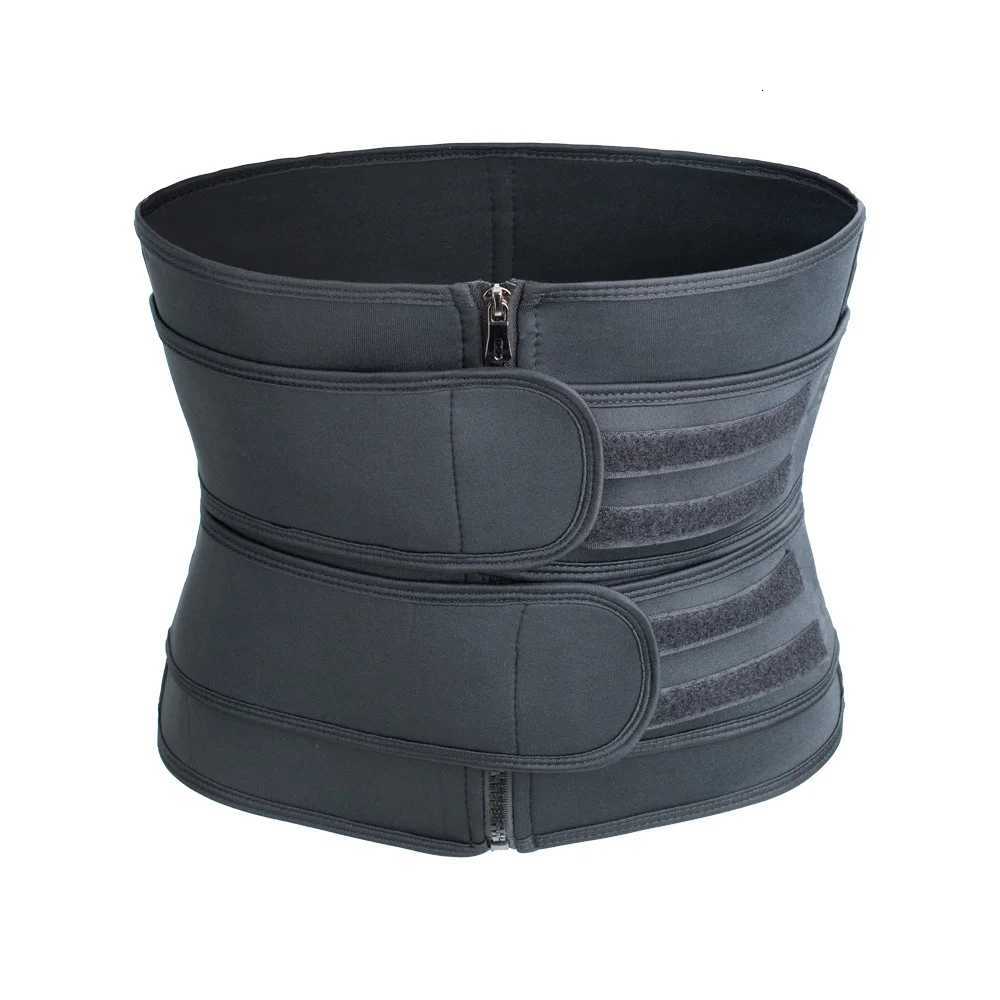 Mens Waist Corset Workout Sauna Sweat Belly Trimmer Man Belt Sports Compression Body Shaper Girdle Fitness Weight Loss W250724