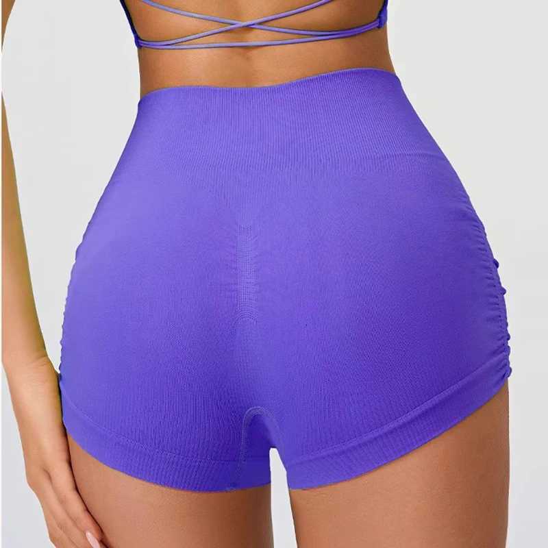 igh Waist Womens Yoga Fitness Shorts Tight Fit Abdominal Slimming Lifted Buttocks Three Part Pants Exercise Clothing XJ250724