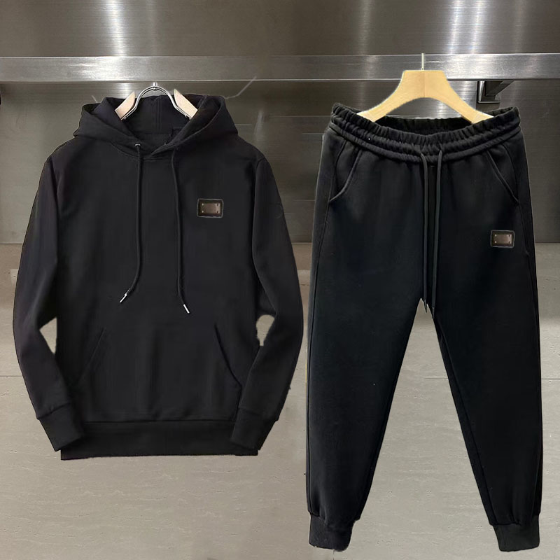 New Designer Printing Crewneck Warm Men Women Fashion Street Pullover Sweatshirt Loose Hoodie Couple Top Reflective Cotton Letter Terry Sports set SWEAT PANTS BUBU
