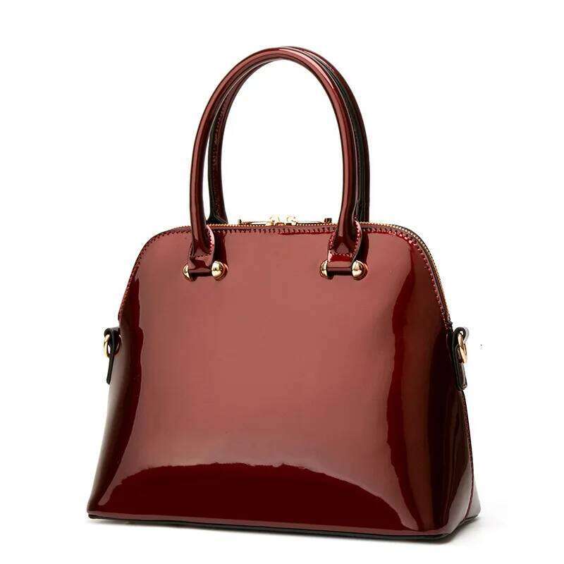 New Patent Leather Women Handbag Fashion Shoulder Crossbody High Quality Daily Commuter Bag women