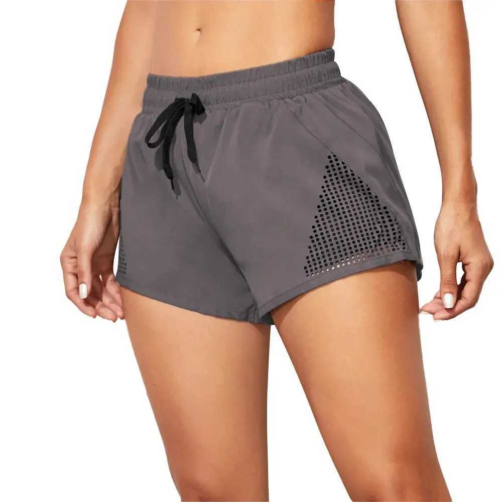 Womens Sports Yoga Shorts Blend Women Summer Anti Emptied Skinny Shorts Casual Gym Lady Elastic Waist Beach Short Pants XJ250724