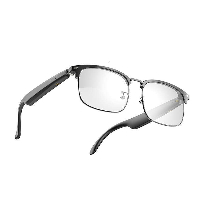 Designer Famous Brand Translation Touch AI Smart Bluetooth Titanium Frame Wireless Multifunctional Driving Call Sunglasses