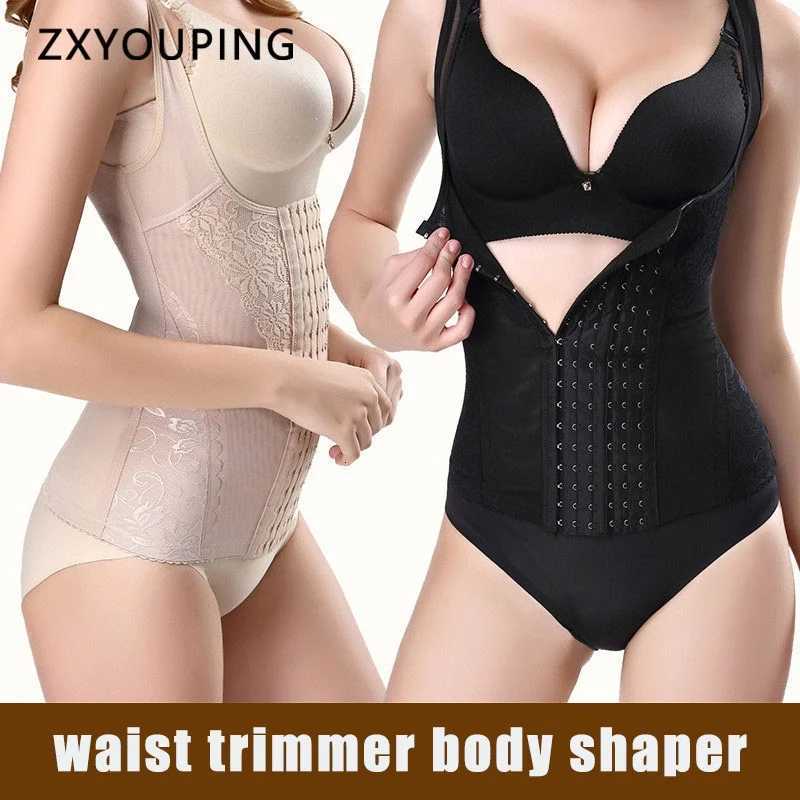 Slimming Body Shaper Waist Trimmer Belt Corset Abdomen Belly Shapers Tummy Control Compression Shapewear W250724