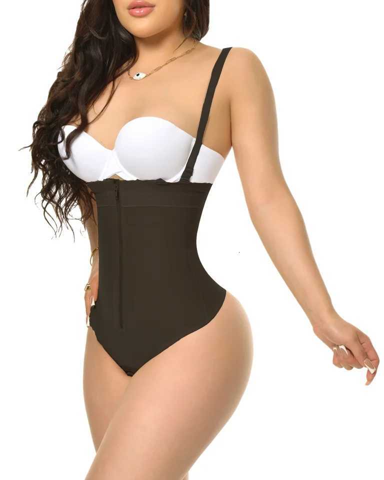 Colombian Shapewear Reducing and Shaping for Women Bbl Tummy Control Thong Corset Slimming Sheath Flat Belly Shapewear Bodysuit W250724