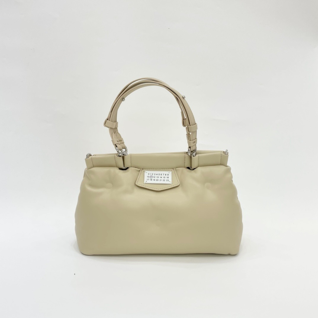 Sheepskin Embossed Sponge Fashionable Ladies Handbag Tote Single Shoulder Genuine Leather Women's Bag