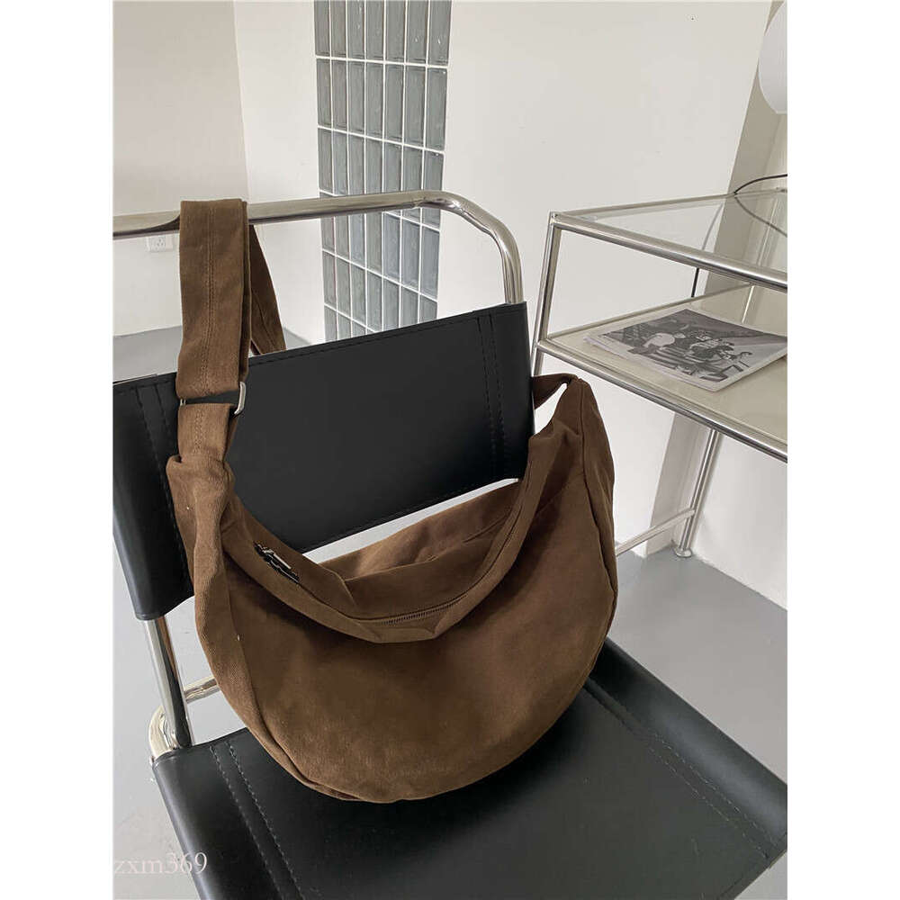 Autumn Winter Korean Style Single Shoulder Dumpling Casual Large Capacity Versatile New Women's Crossbody Bag