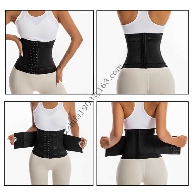 Solid Color Waist Cincher Waist Trimmer Belt Sweatband Abdominal Belt for Outdoor Sports and Home Fitness Enthusiasts W250724