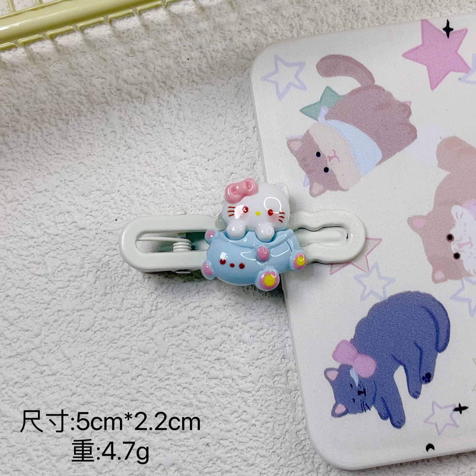 Cute Pin Small Hair pins Cartoon Broken Hair Bangs Clip Hello Kitty Hair Clips Accessories for children Gifts
