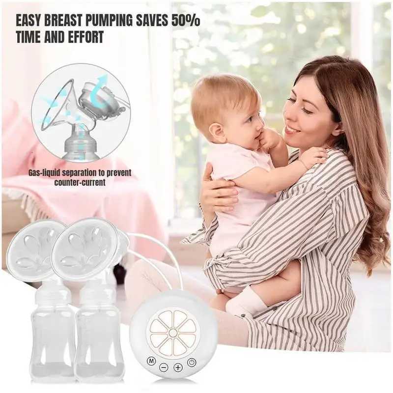Electric Breast Pump Food-Grade Intelligent Breast Pump Milking Machine Multiple Modes Portable Breast Pumps for Women X250724