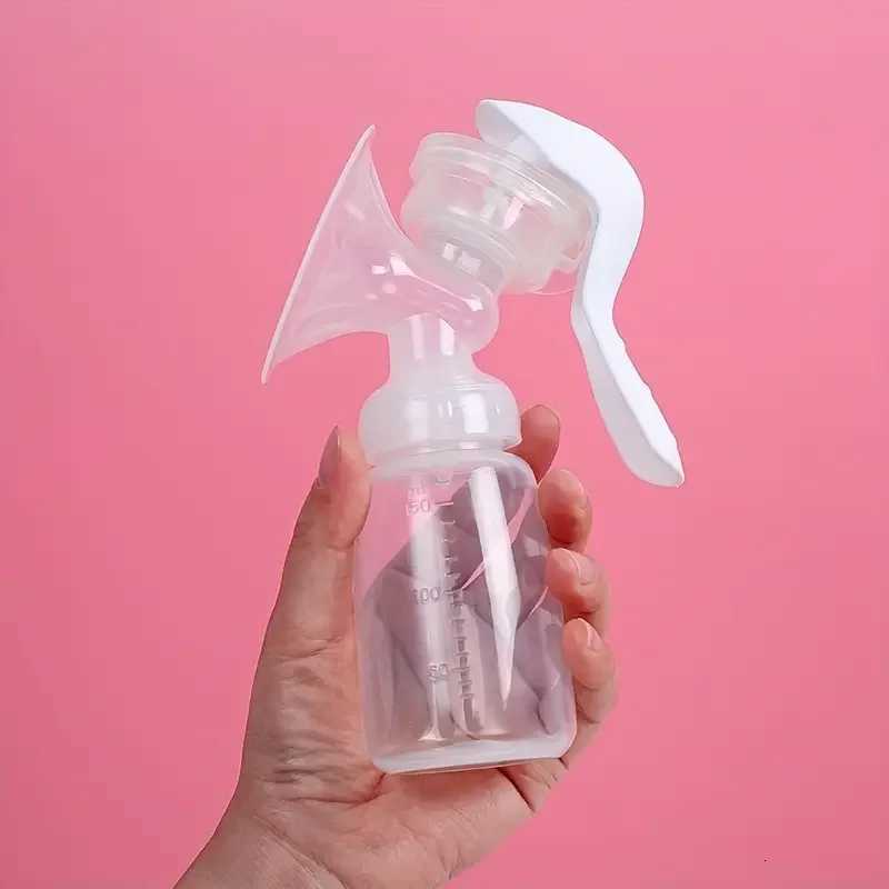 1PCS Painless Portable Manual Breast Pump - High Suction Chemical-Free Milk Collector for Postpartum Moms Milking Machine X250724