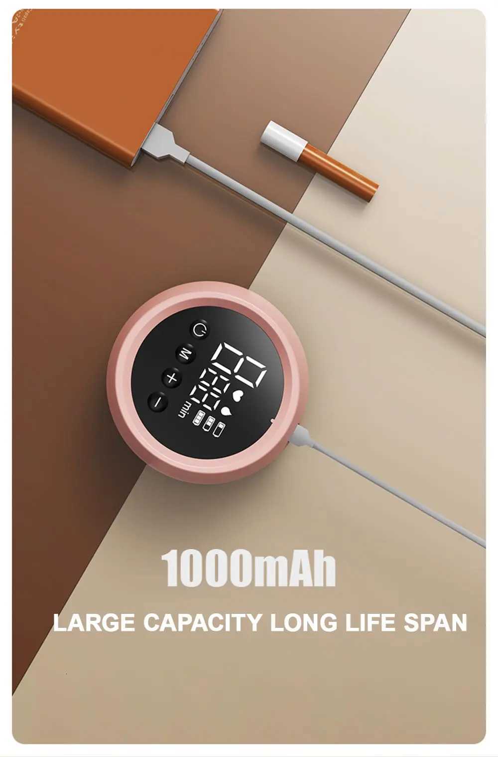 Electric Breastmilk Pump Machine USB Charge LED Display BPA Free Breastfeeding Pump Milk Collector Portable Breastmilk Extractor X250724