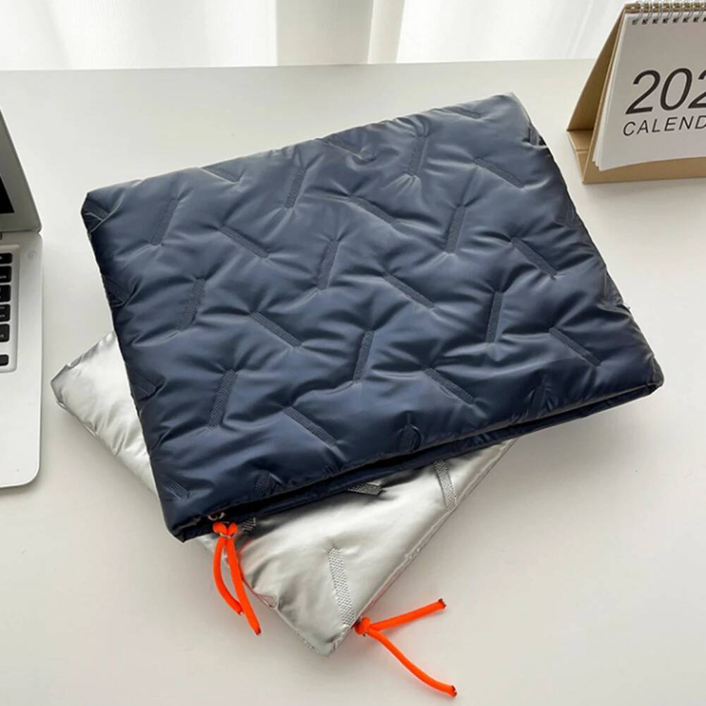 Sleeve Women Puffer Laptop Carrying Case Cover Clutch Notebook Bag For Pro 14 Inch Book Air 13 Inch
