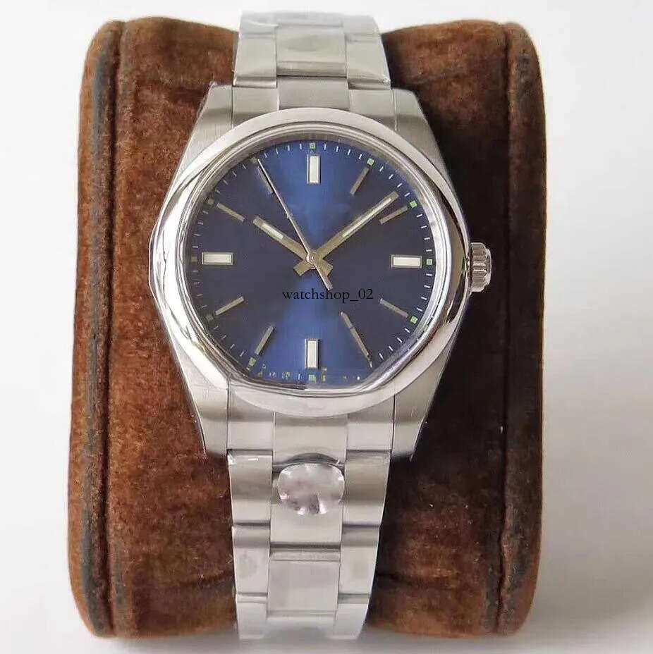 5 Color 39mm Automatic Watch Mens Unisex 114300 Dark Rhodium Gray Red Grape Blue Black White Dial 904L Steel Bracelet ARF Cal.3132 Movement Mechanical