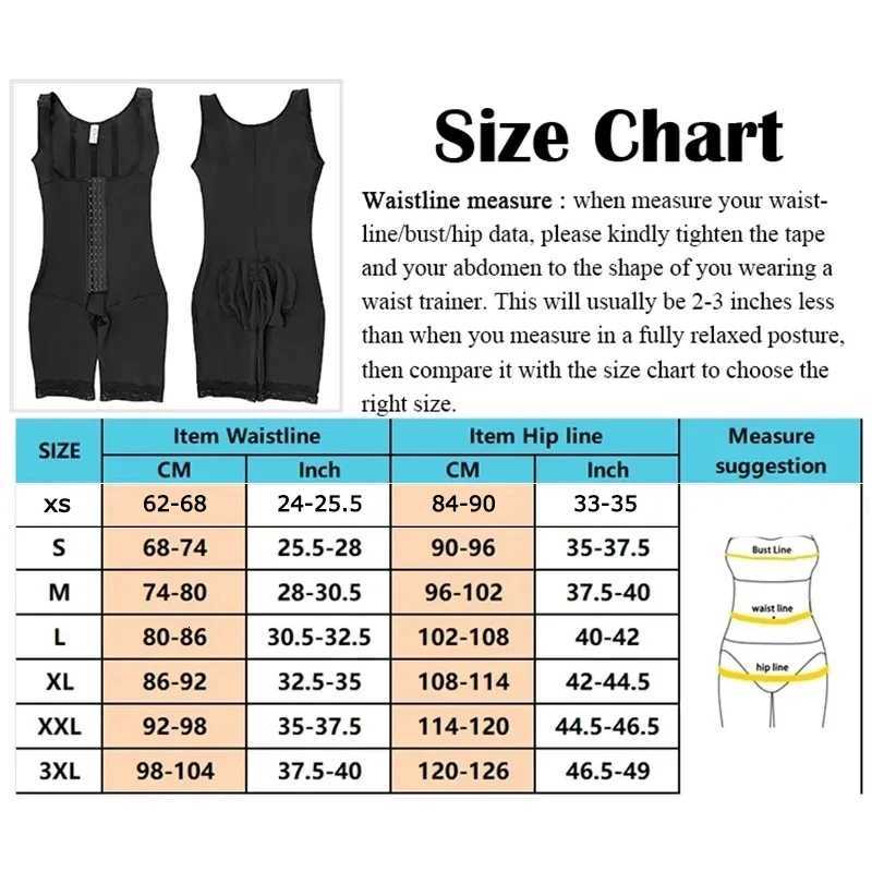 Women High Compression Bodysuit Colombian Shapewear Original Hook Eye Closure Tummy Control Thigh Trimmer Bodyshaper W250724