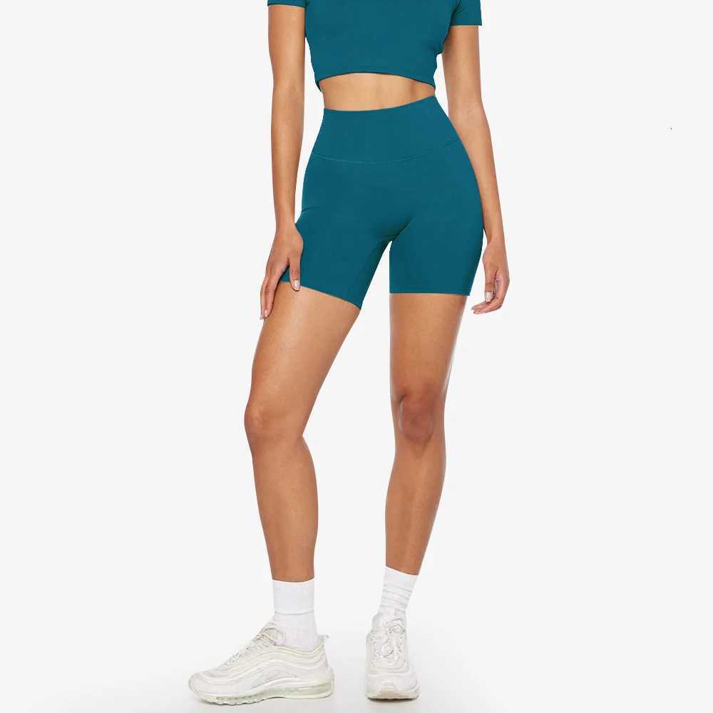 6 Hi Cloud Sculpt Peach Hidden Butt Scrunch Workout Gym Shorts Plain High Waist Yoga Fitness Shorts XJ250724