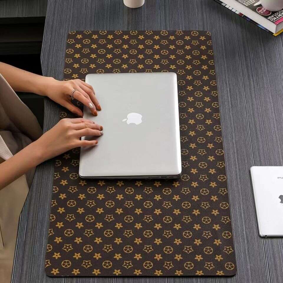 Office Waterproof Laptop Large Mouse Pad Writing Presbyopic Leather Student Desk Mat
