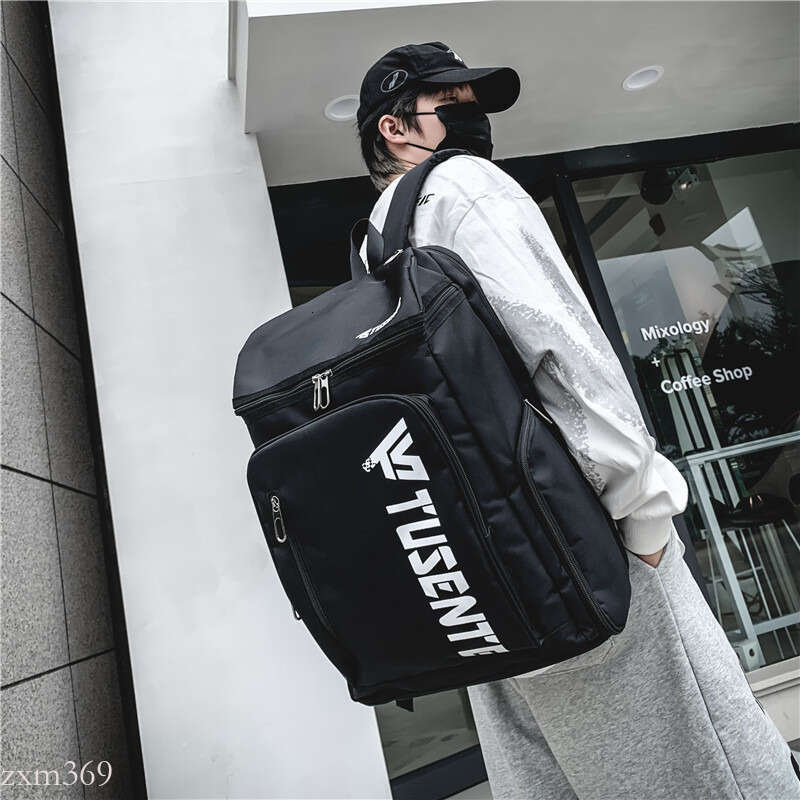 Large Capacity Men, Badminton Double Shoulder Bag, Niche High-End Feel Backpack, High-Value Backpack for Men