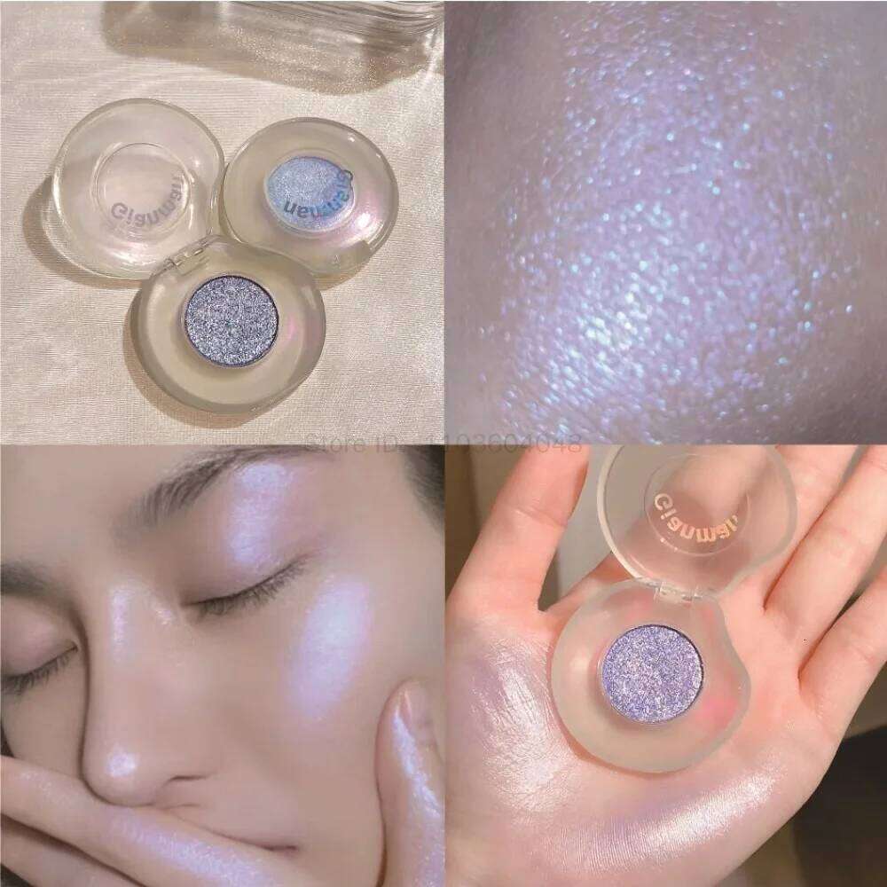 Dia Monochrome Highlighter Contouring Palette Fine Flash Brighten Eyeshadow Orange Sier Natural Eye Shadow Makeup Cosmetic X250723 X2