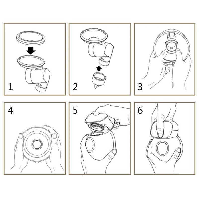 USB Rechargeable Hands-Free Electric Breast Pump Silent Wearable Automatic Milker Portable Baby Breastfeeding Milk Extractor X250724