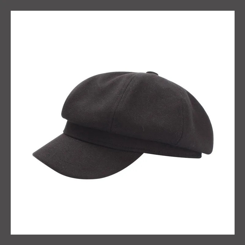 Beret Hat mens Korean Version Spring autumn Ins Octagonal Hat English Casual Outdoor sboy Cap Painter Cap Men 250723