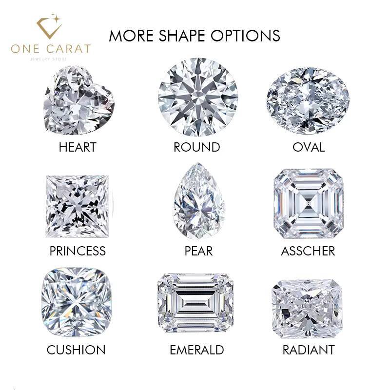 Classic Halo Moissanite Square Cushion Cut Engagement Ring Solid 14K White Gold Women D Color 1CT 2CT 3CT Gold Wedding Rings Set