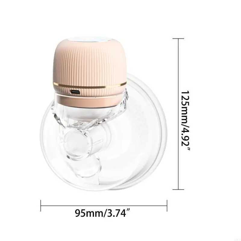 16FE Electric Breast Pump 9 Speed Hand-Free Wearable Pump Breastfeeding Breastpump X2507241