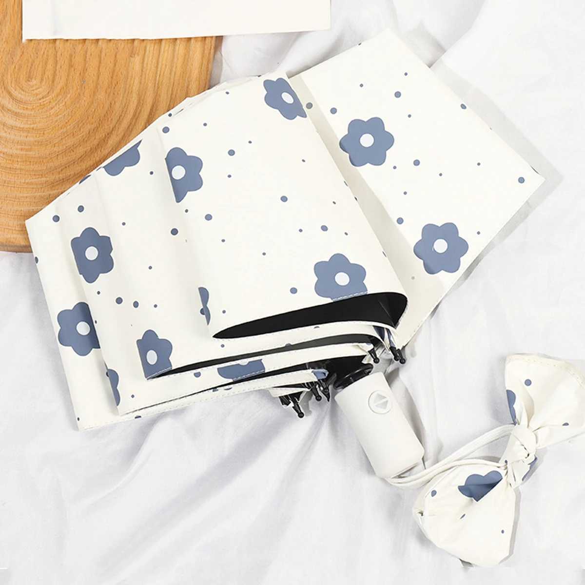 Mini UV Umbrella Small Sun Pocket Travel Rain Umbrella Vinyl Folding Umbrella UV Protection Sun Shade Pocket Parasol Capsule R250724