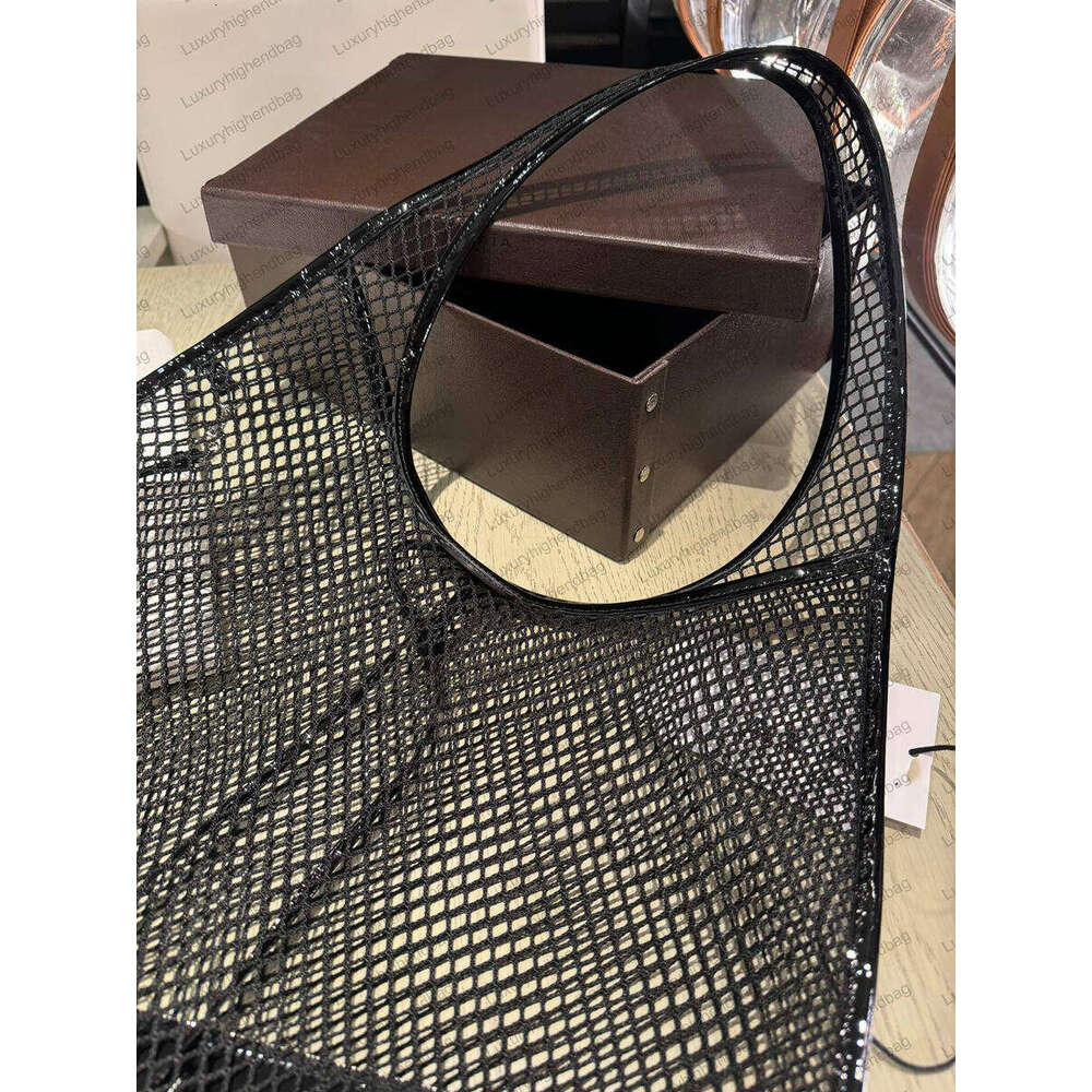 New hot selling mesh net hobo flat Large Capacity Commuter Handbag Fashion Casual Women's Bag