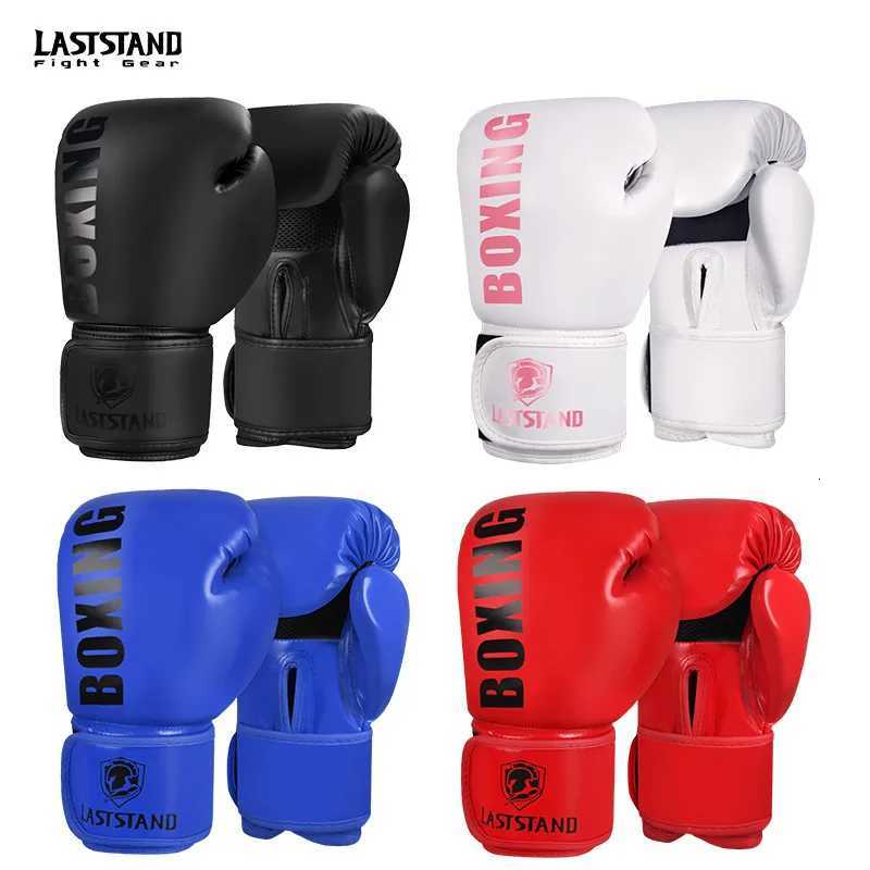 6/8/10/12oz Boxing Gloves PU Breathable Kids Adult Professional Sanda Muay Thai Fighting Gloves Taekwondo Punching Gloves Z250723