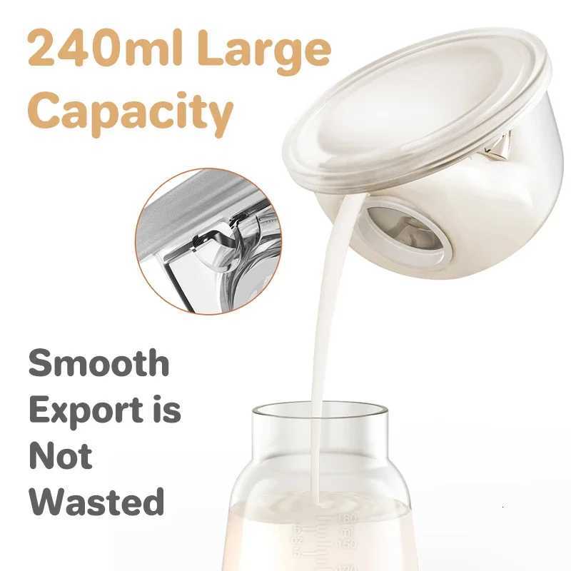 2PCS Wearable Electric Breast Pump Automatic Breast Pump 3Modes Silent Design Milk Pumping and Pumping Machines BPA Free X250724