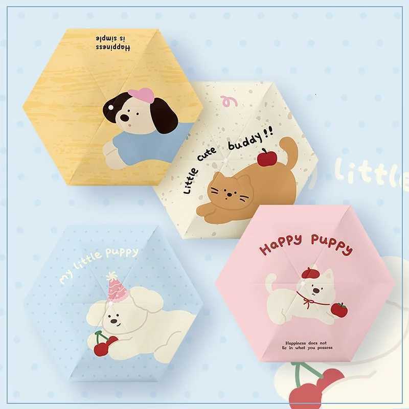 Hollow Handle Capsule Umbrella Portable Mini Sunshade Umbrella Anti Umbrella Foldable Sunshade Umbrella Dual-use Sun Umbrella R250724