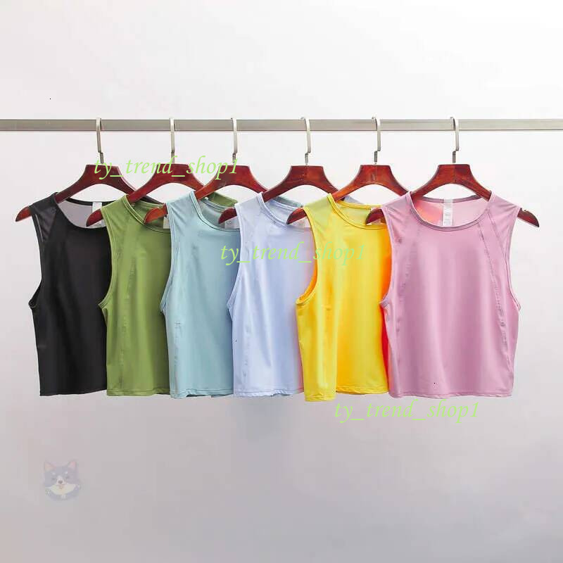 LLLM Women Summer Sculpt Top Loose Fit Workout Crop Tank Gym Wear Sleeveless Back Hollow Out Sportswear Running Sport Shirt Buttery Soft 084 bbc