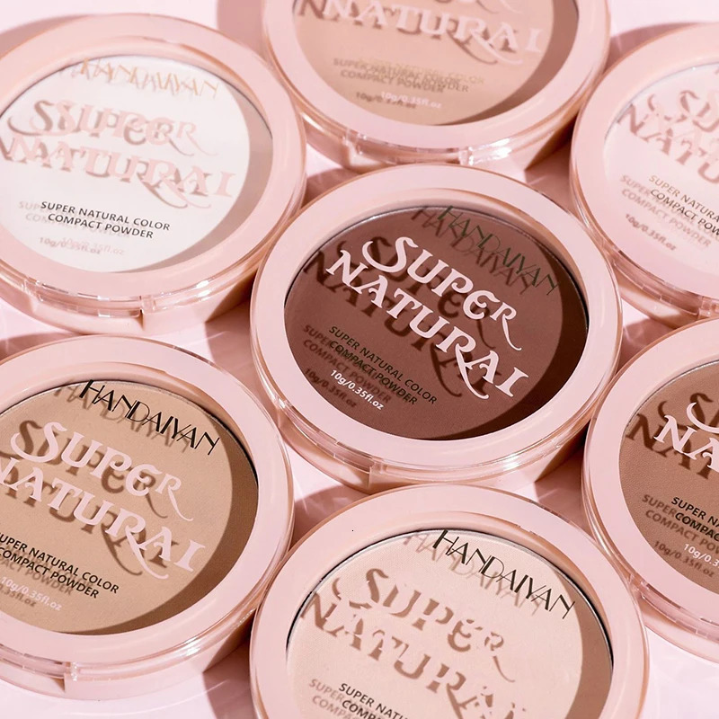 Lasting Oil Control Pressed Powder Bronzer Natural Brighten Waterproof Nude Setting Loose Translucent Powder Dupes Makeup Women 250716