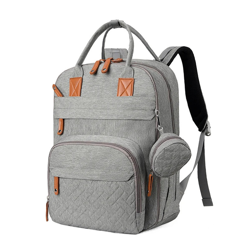 Diaper Bag Backpack Baby Essentials Travel Tote Multifunction Waterproof with Changing Station Pad Stroller Straps Big for Mommy 250724